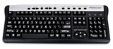 LARGE PRINT KEYBOARD-WIRED-LOW VISION